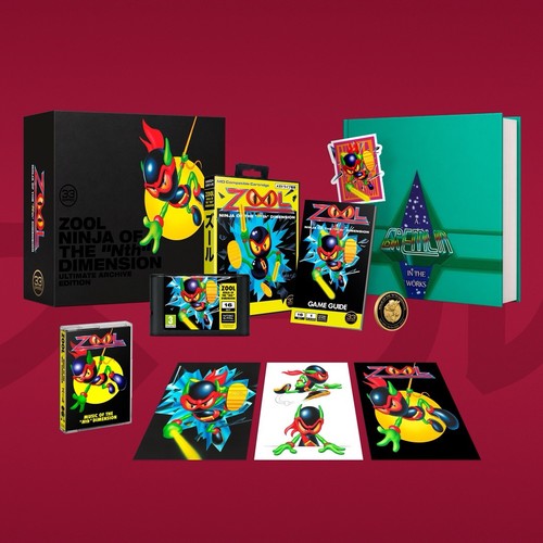 Zool sega mega drive - zool,