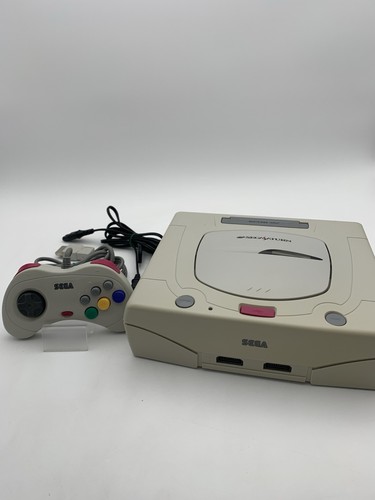 Console sega saturn - console, bianca
