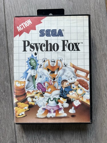 Sega master system psycho fox - master,