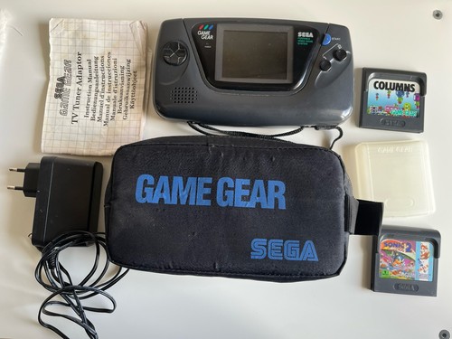 Sega game gear handheld system - gear,