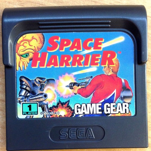 Space harrier cartuccia - space,