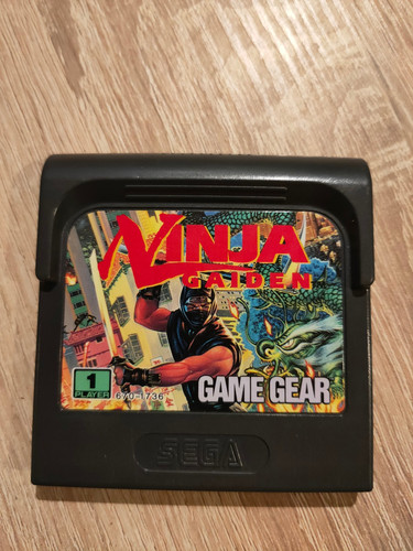 Sega game gear ninja gaiden - game,