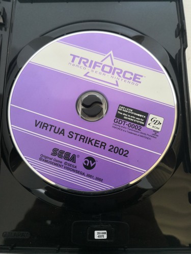 Sega triforce virtua striker - sega,