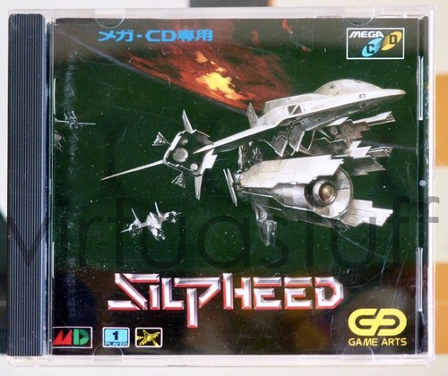 Silpheed sega mega - mega, cd,