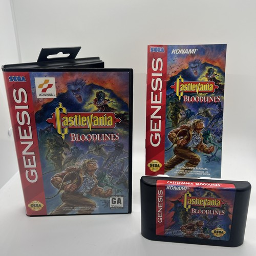 Castlevania bloodlines sega - bloodlines,