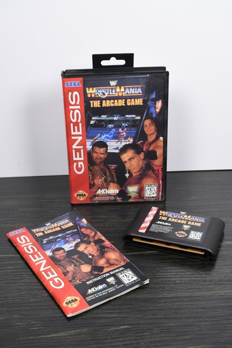 Sega genesis wwf wrestlemania - wwf,