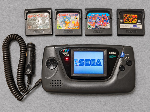 Sega game gear condensatori - game,