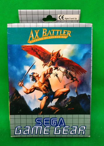 Sega game gear battler - game, ax